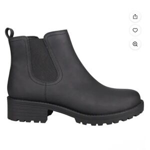 Buffalo David Bitton Anna Boots NWOT in Black Women Sz 11‎
